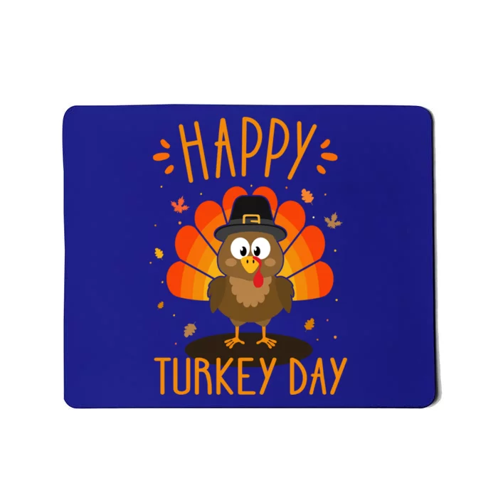 Funny Thanksgiving Family Dinner With Happy Turkey Day Gift Mousepad