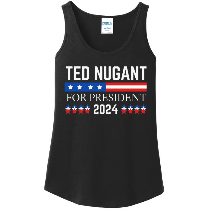 Funny Tn For President 2024 Ladies Essential Tank