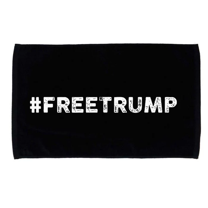 Free Trump Free Donald Trump 2024 Microfiber Hand Towel