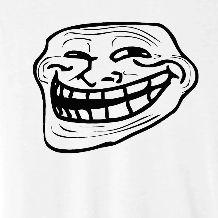 Funny Troll Face Nerd Geek ChromaSoft Performance T-Shirt