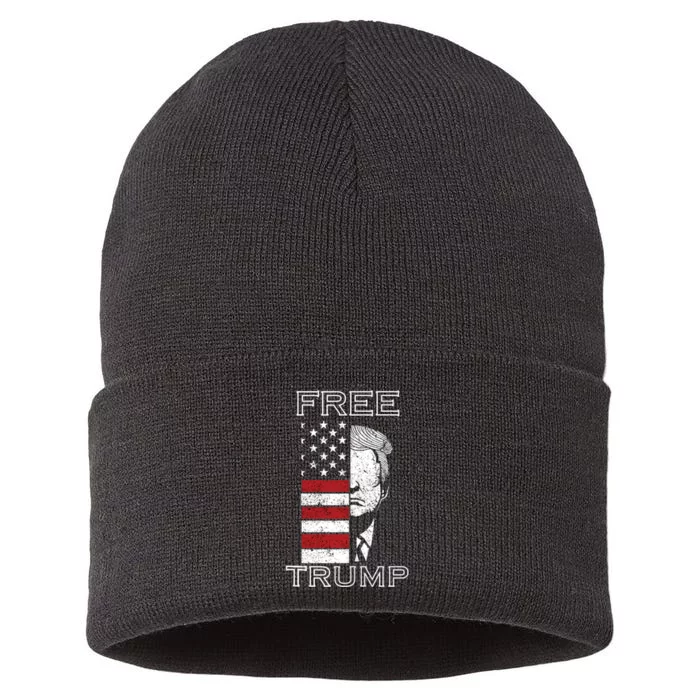 Free trump Sustainable Knit Beanie