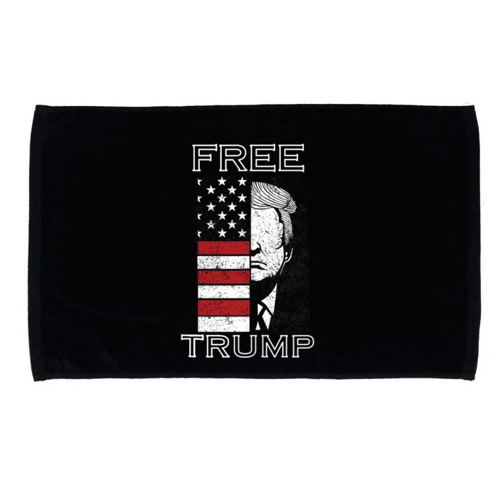 Free trump Microfiber Hand Towel