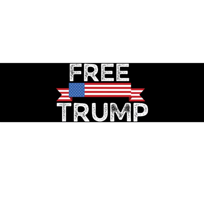 Free Trump, Free Donald Trump Republican Support Bumper Sticker