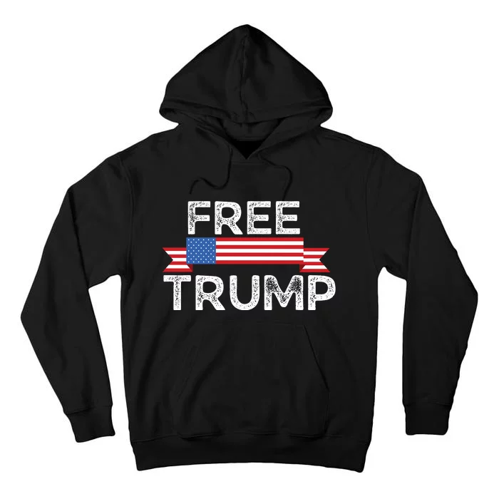 Free Trump, Free Donald Trump Republican Support Tall Hoodie