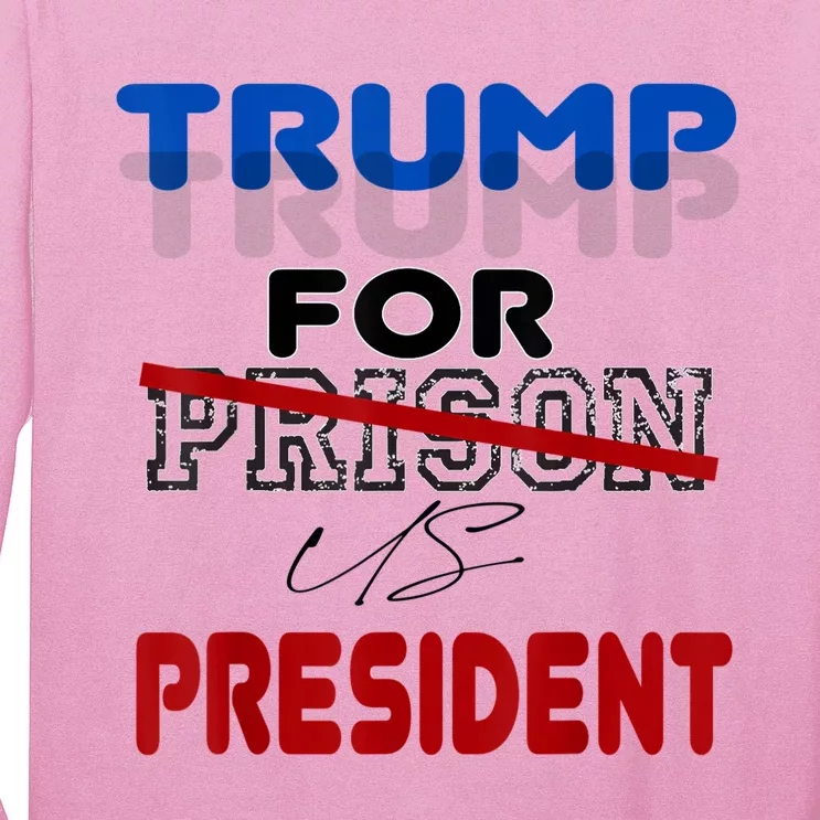 Free Trump, Free Donald Trump 2024 Long Sleeve Shirt