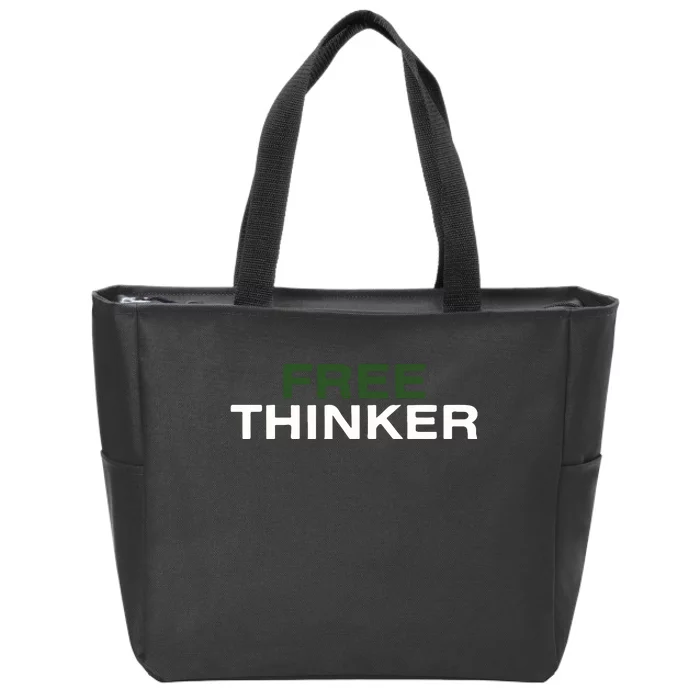 Free Thinker Zip Tote Bag