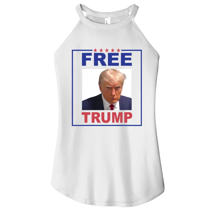 Free Trump Funny Trump Not Guilty Women’s Perfect Tri Rocker Tank