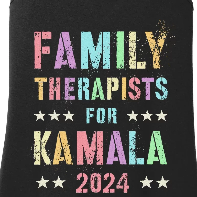 Family Therapists For Kamala 2024 47th IM Speaking Ladies Essential Tank