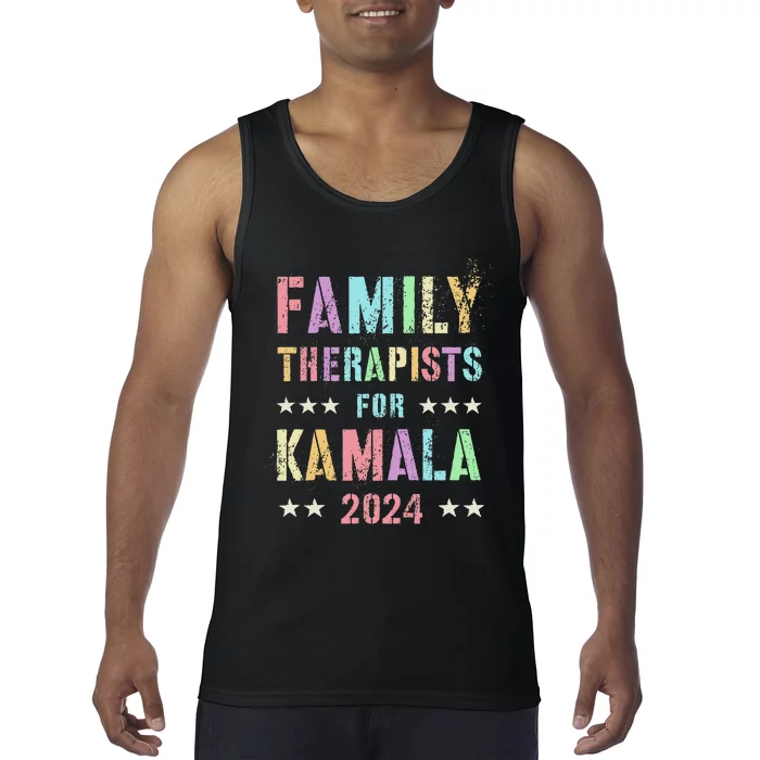 Family Therapists For Kamala 2024 47th IM Speaking Tank Top