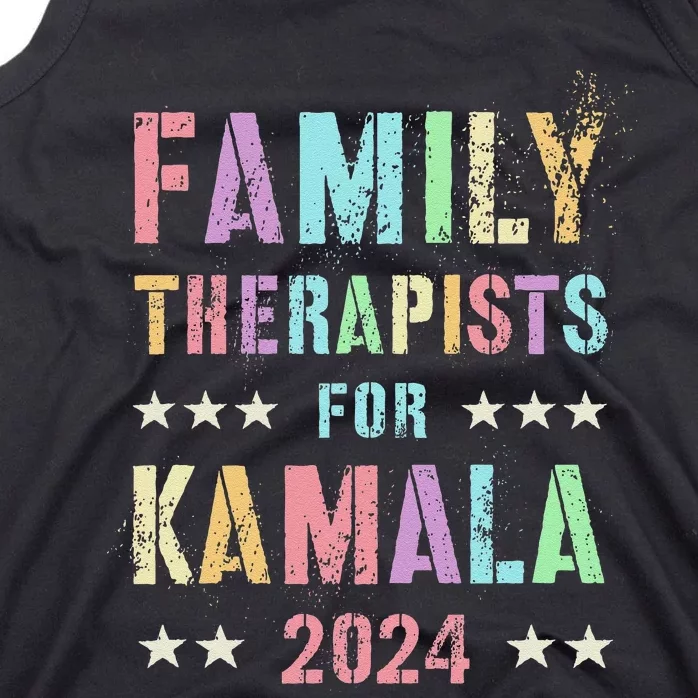 Family Therapists For Kamala 2024 47th IM Speaking Tank Top