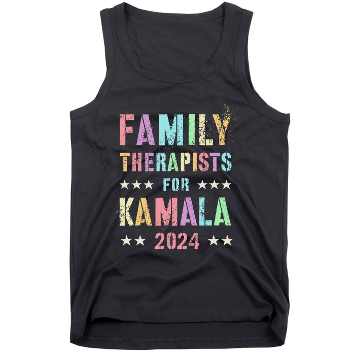 Family Therapists For Kamala 2024 47th IM Speaking Tank Top