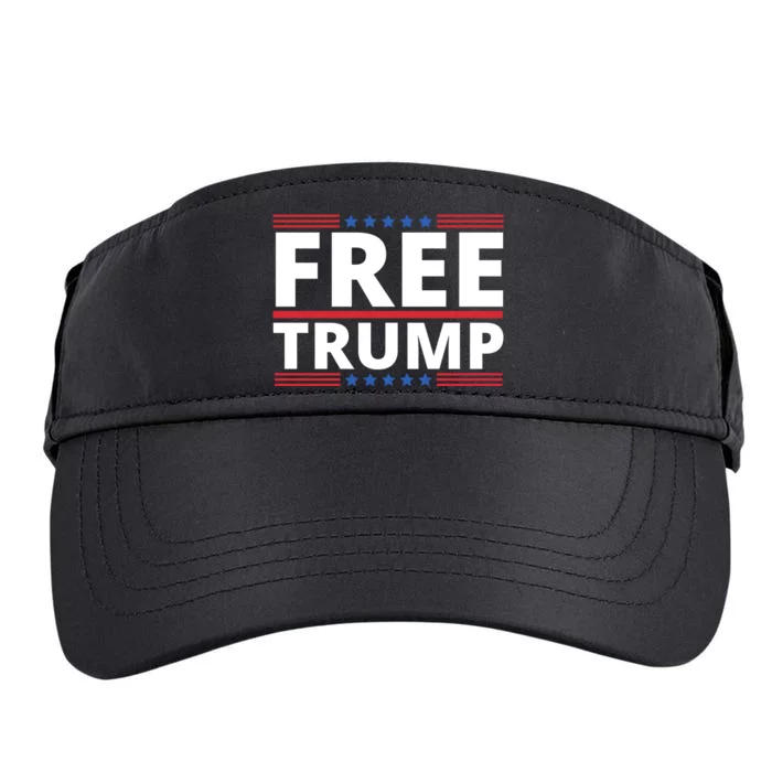 Free Donald Trump Republican Support Adult Drive Performance Visor