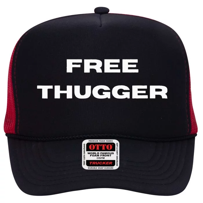 Free Thugger High Crown Mesh Trucker Hat