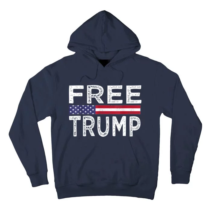 Free Trump, Free Donald Trump 2024 Tall Hoodie