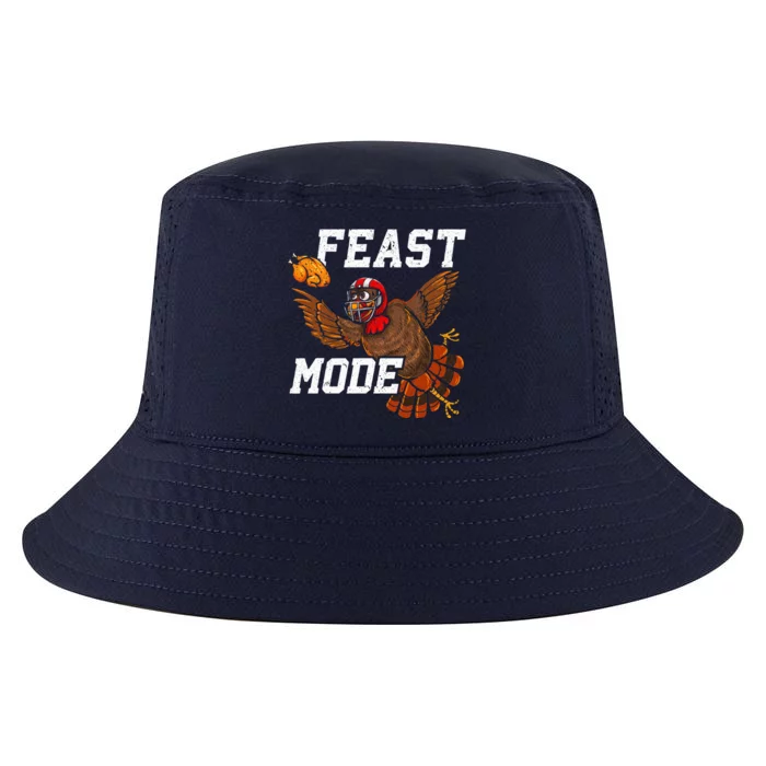 Football Thanksgiving Feast Mode Turkey Thanksgiving Cool Comfort Performance Bucket Hat