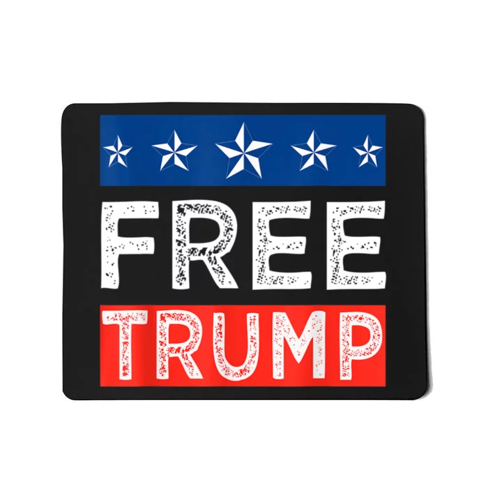 Free Trump, Free Donald Trump 2024 Mousepad