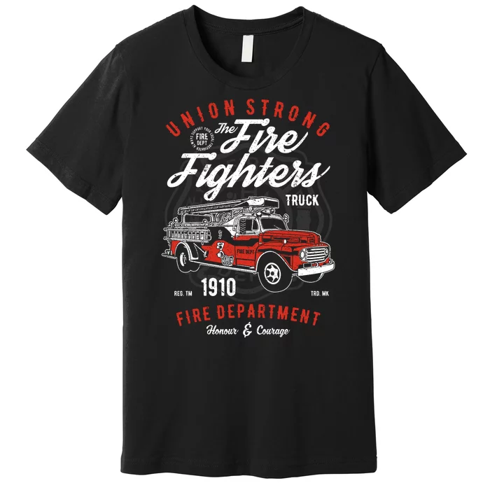 Firefighters Truck Fire Fepartment Premium T-Shirt