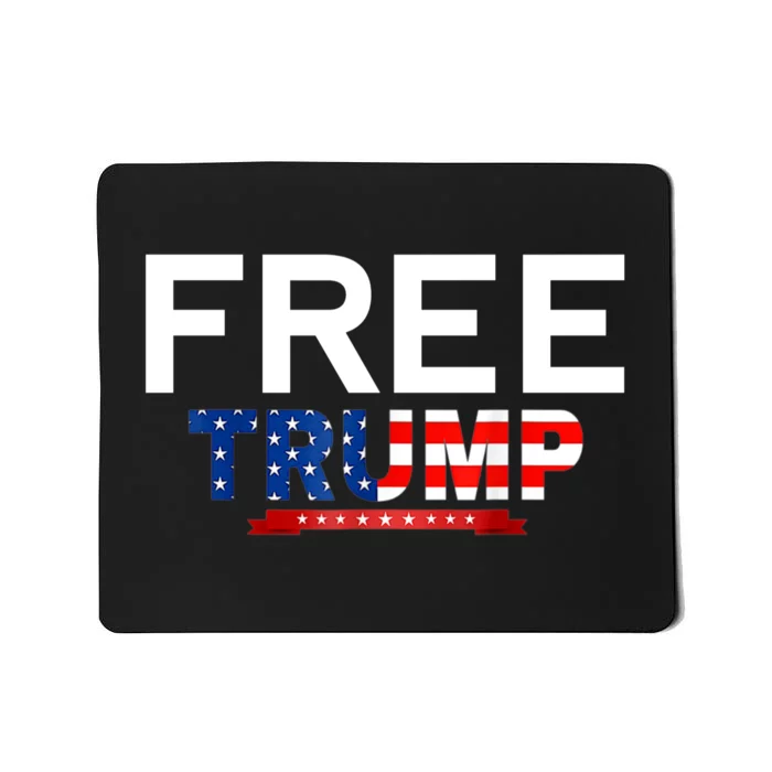 Free Trump, Free Donald Trump 2024 Mousepad