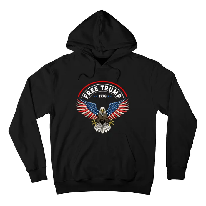 Free Trump, Free Donald Trump 2024 Hoodie