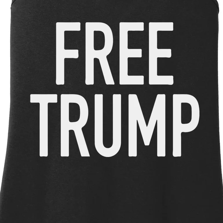 Free Trump Ladies Essential Tank