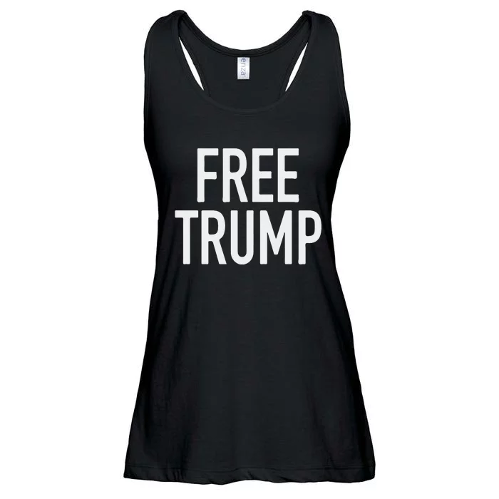 Free Trump Ladies Essential Flowy Tank