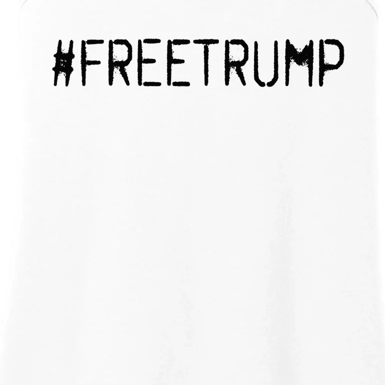 Free Trump Free Donald Trump 2024 Ladies Essential Tank