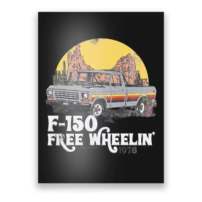 Ford Trucks F150 Desert Ride Poster