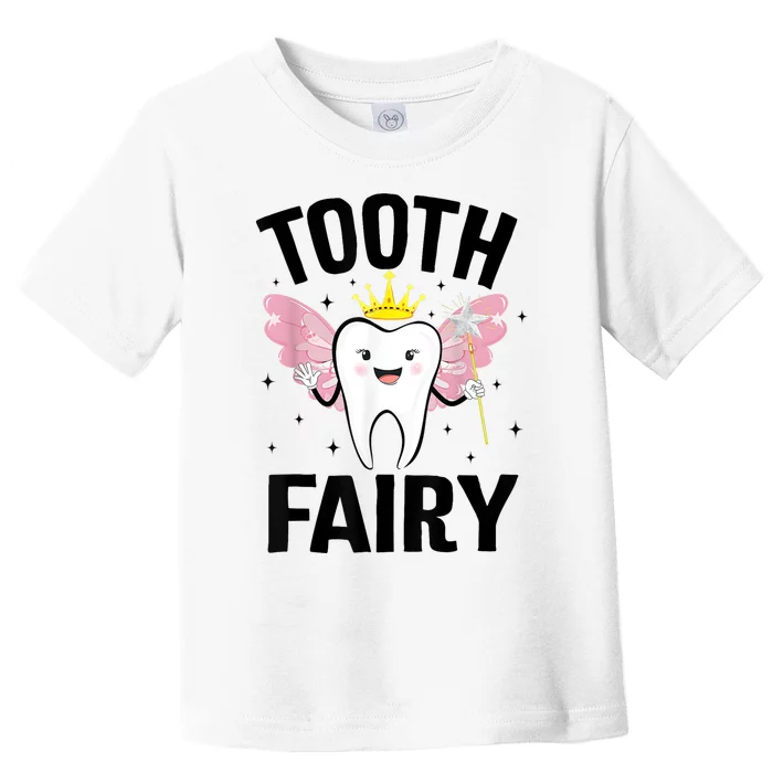 Funny Tooth Fairy Halloween Costume Toddler T-Shirt