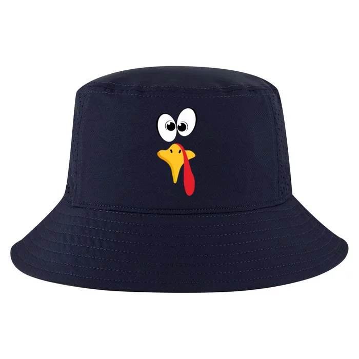 Funny Turkey Face Gift Cool Comfort Performance Bucket Hat