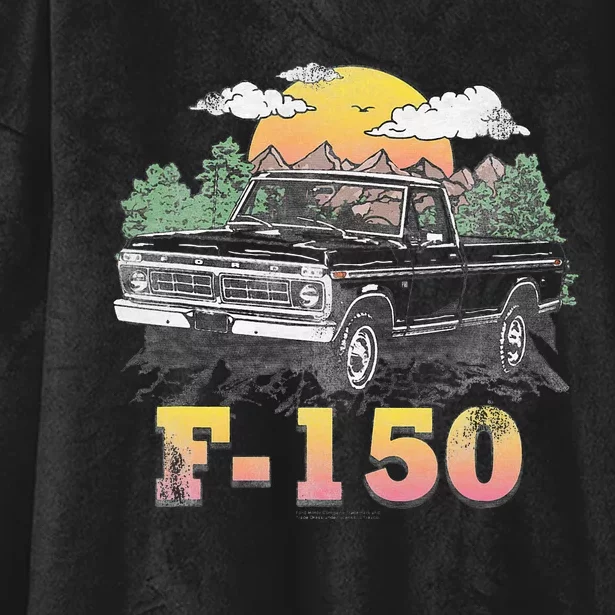 F.O.R.D Trucks F150 Mountain Ride Hooded Wearable Blanket