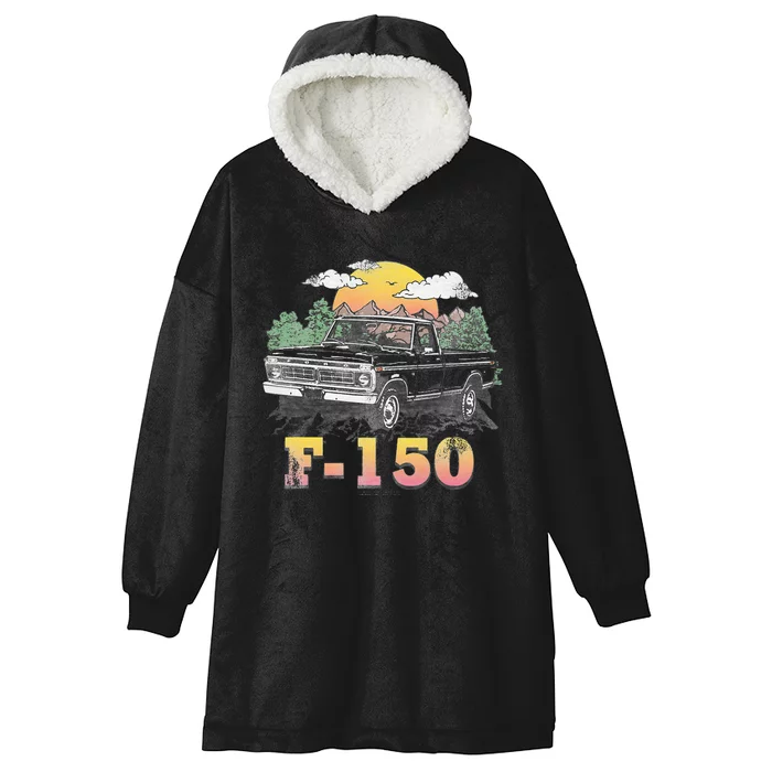 F.O.R.D Trucks F150 Mountain Ride Hooded Wearable Blanket