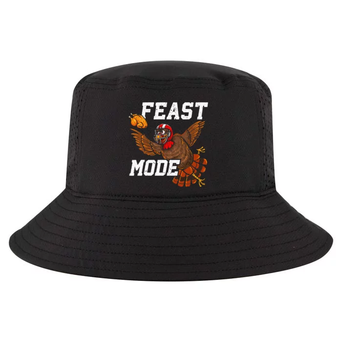 Football Thanksgiving Feast Mode Turkey Thanksgiving Cool Comfort Performance Bucket Hat