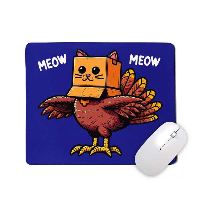 Funny Turkey Face To Celebrate Thanksgiving Gift Mousepad