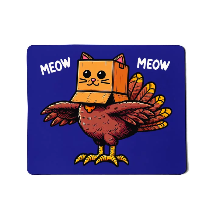 Funny Turkey Face To Celebrate Thanksgiving Gift Mousepad