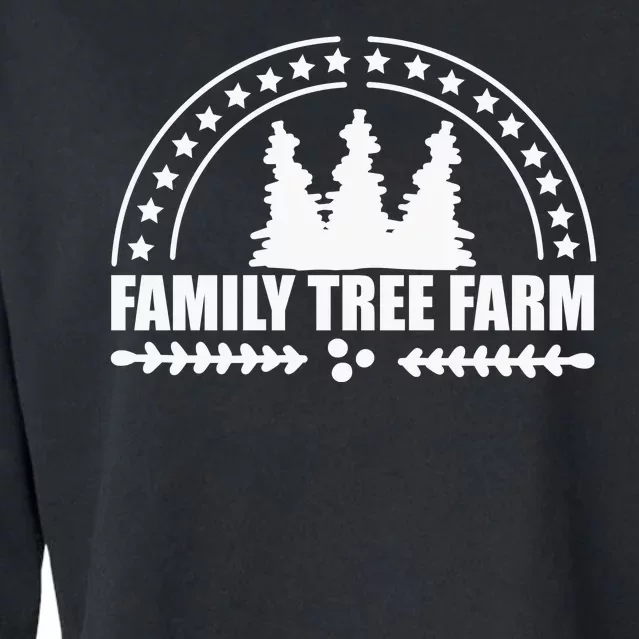 Family Tree Farm Cropped Pullover Crew