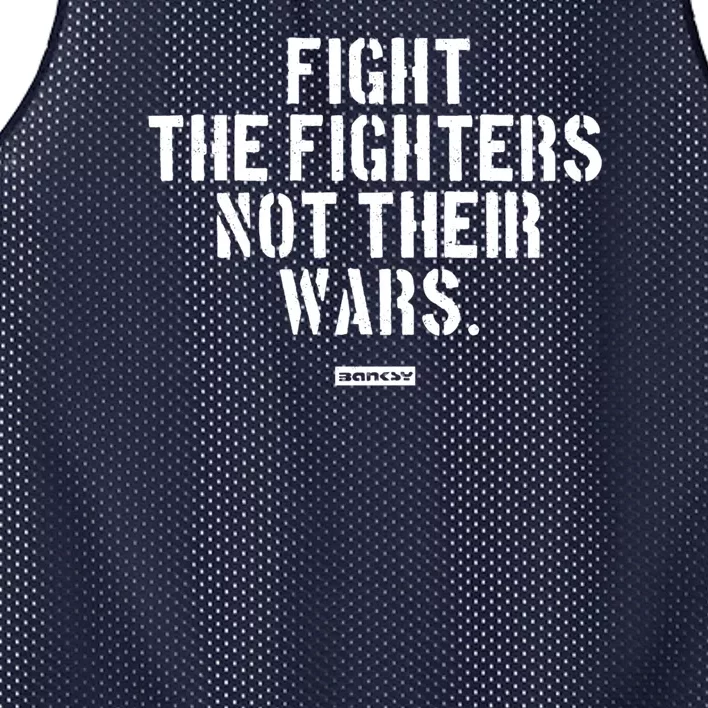 Fight The Fighters Mesh Reversible Basketball Jersey Tank