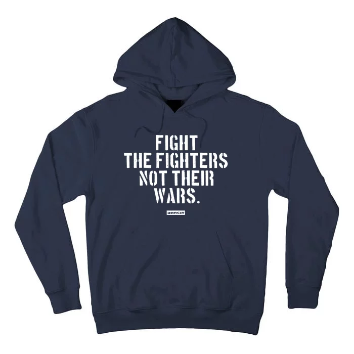 Fight The Fighters Tall Hoodie