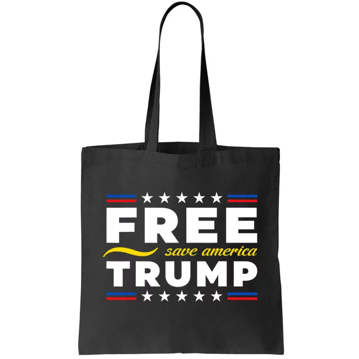 Free Trump Free Donald Trump 2024 Tote Bag