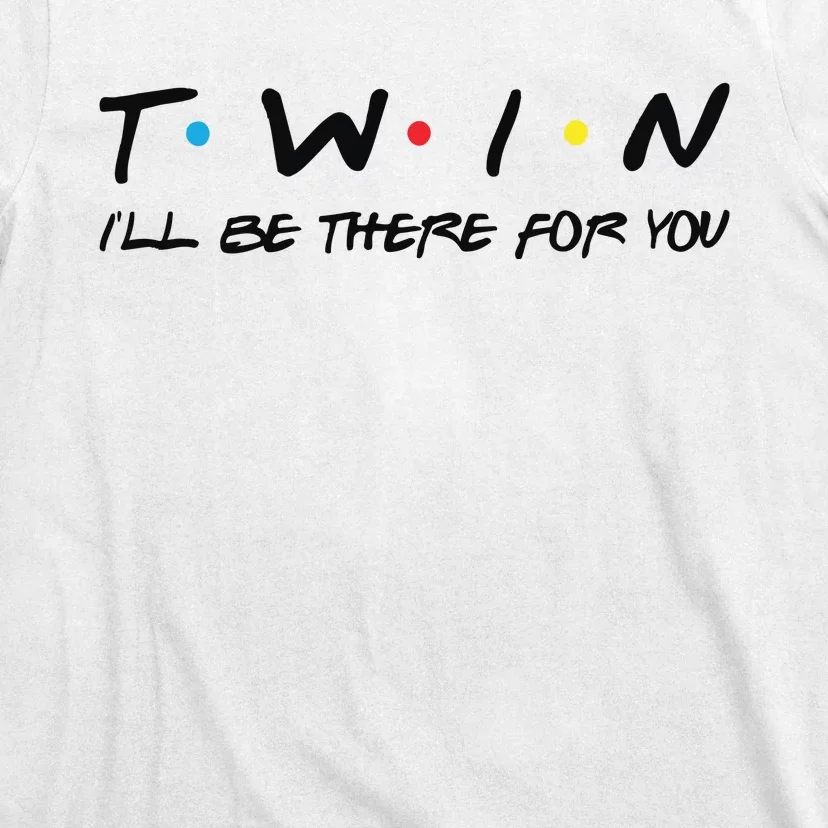 Funny Twin Friends Theme Twin T-Shirt