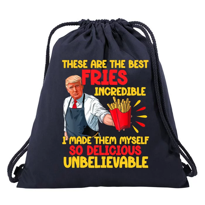 Funny Trump Drawstring Bag