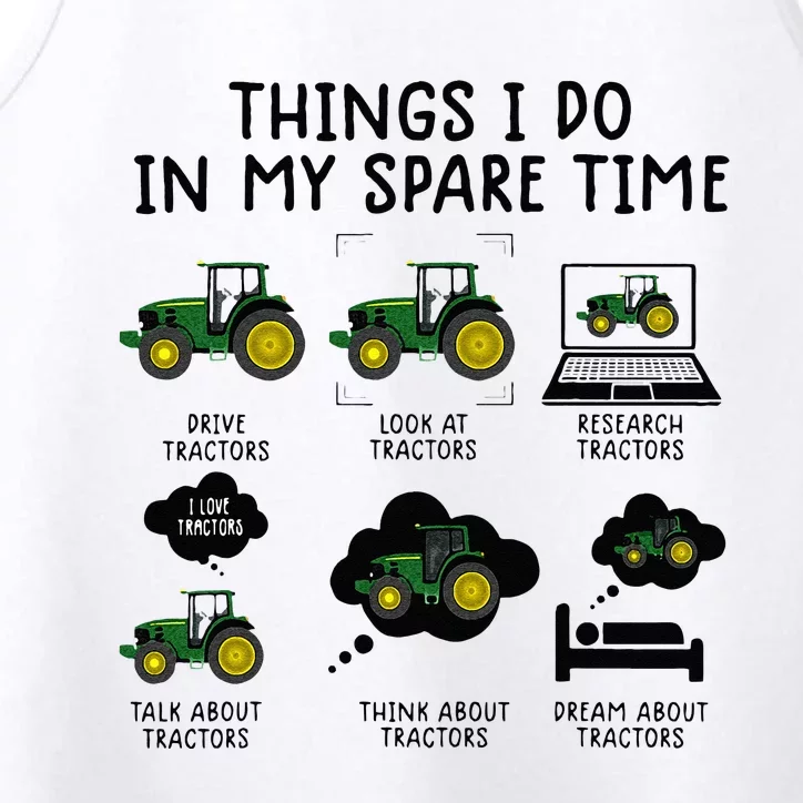 Funny Tractor Farming Performance Tank