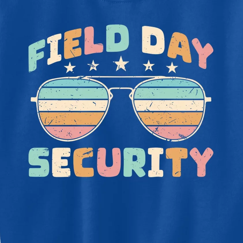 Funny Teacher Field Day Security Gift Kids Sweatshirt