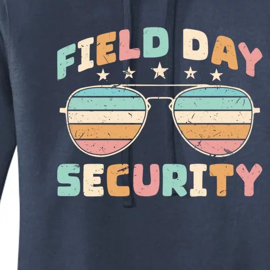 Funny Teacher Field Day Security Gift Women's Pullover Hoodie