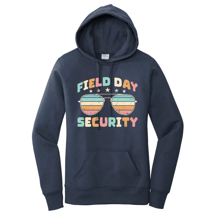 Funny Teacher Field Day Security Gift Women's Pullover Hoodie