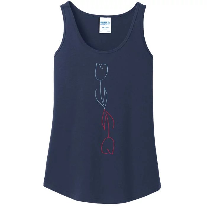 Fringe Tulip Ladies Essential Tank