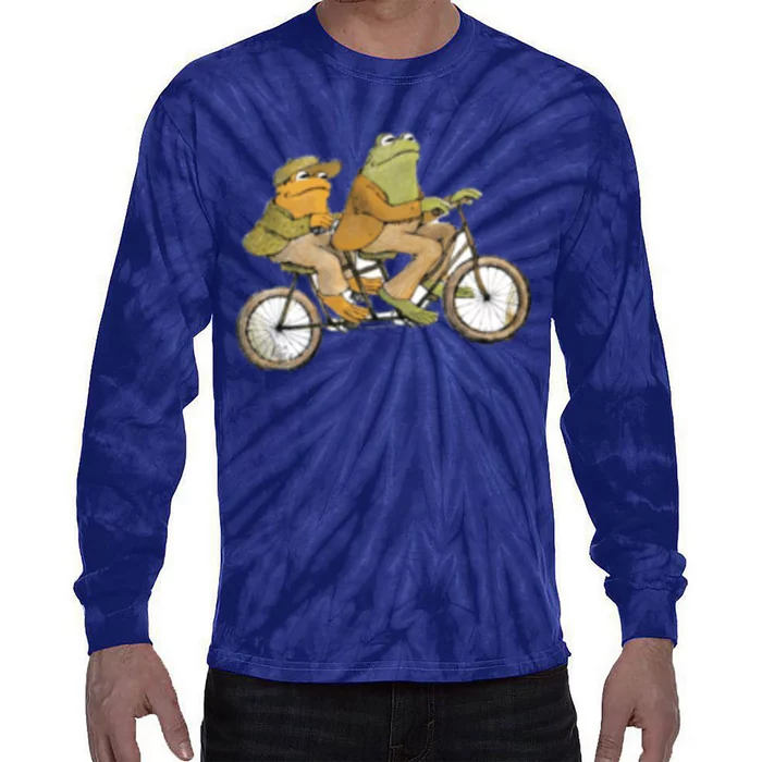 Frog Toad Tie-Dye Long Sleeve Shirt