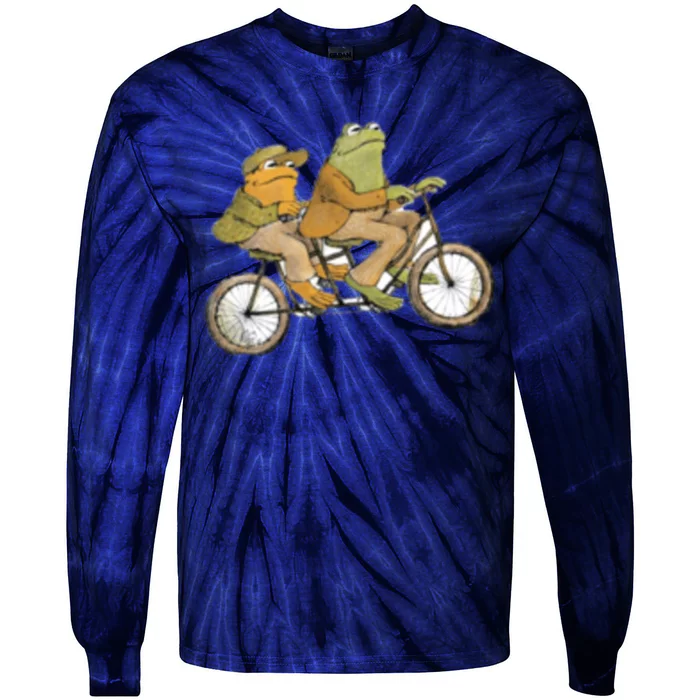 Frog Toad Tie-Dye Long Sleeve Shirt