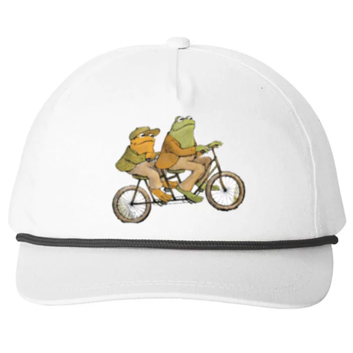 Frog Toad Snapback Five-Panel Rope Hat