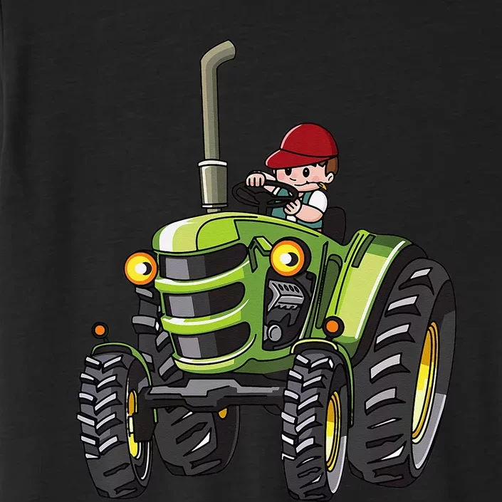 Farm Tractor Future Farmer Mini Tractor Lover ChromaSoft Performance T-Shirt