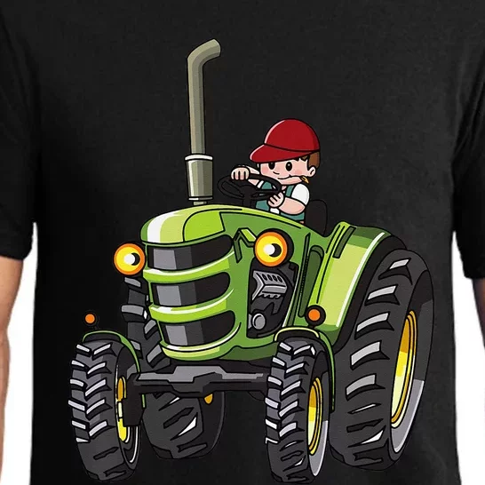 Farm Tractor Future Farmer Mini Tractor Lover Pajama Set